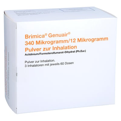 Brimica Genuair 340 ug/12 ug Pulver z. Inhalation 60ED Produktbild 1