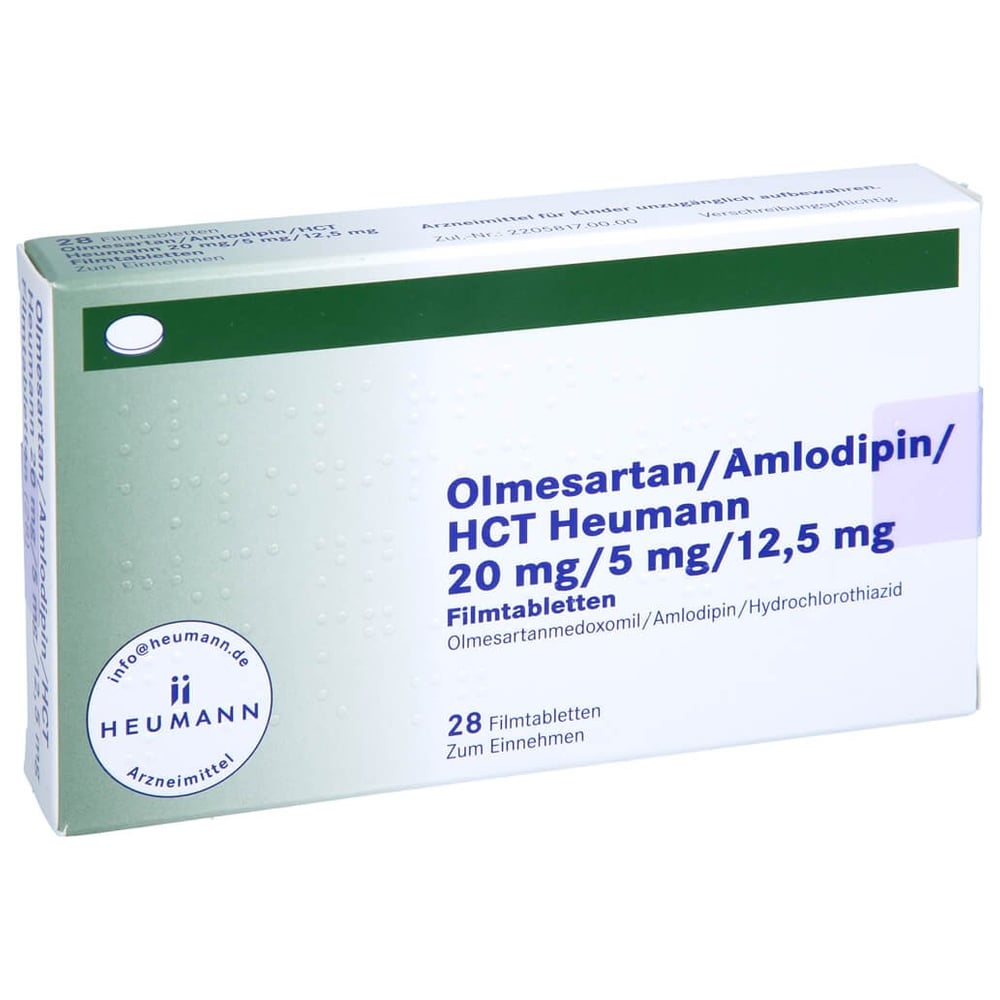 Olmesartan/Amlodipin/HCT Heumann 20 mg/5 mg/12,5 mg