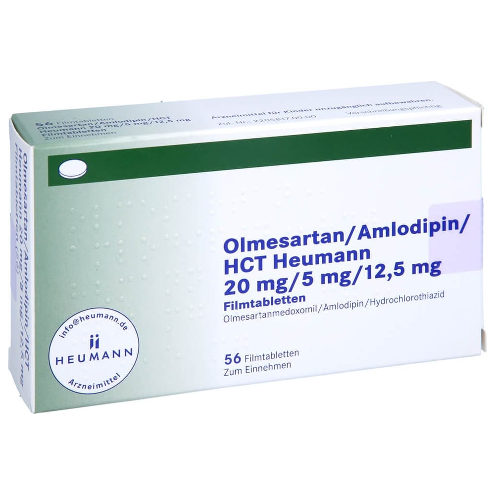 Olmesartan/Amlodipin/HCT Heumann 20 mg/5 mg/12,5 mg