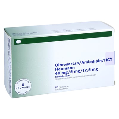 Olmesartan/Amlodipin/HCT Heumann 40 mg/5 mg/12,5 mg