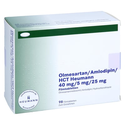 Olmesartan/Amlodipin/HCT Heumann 40 mg/5 mg/25 mg