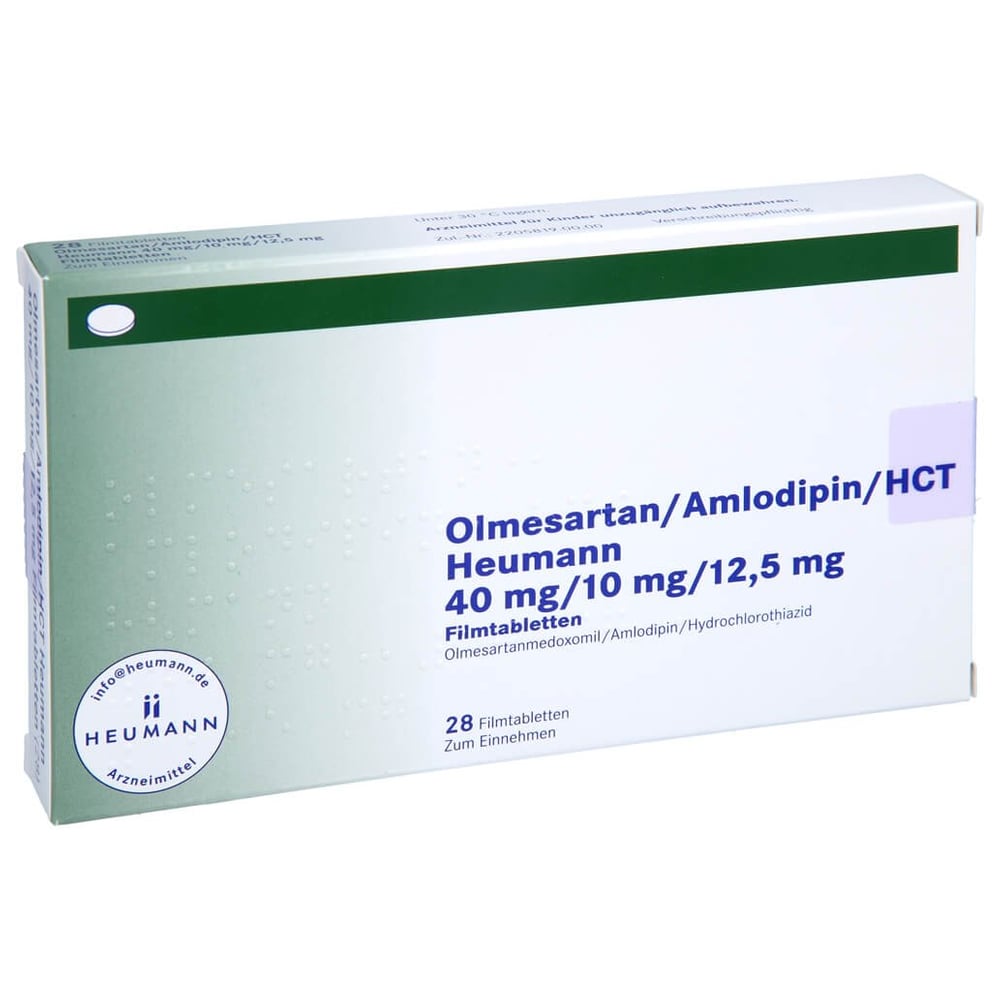 Olmesartan/Amlodipin/HCT Heumann 40 mg/10 mg/12,5 mg