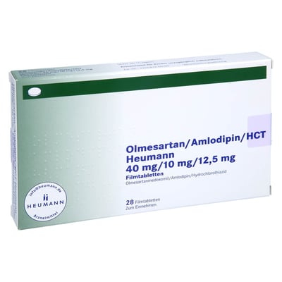 Olmesartan/Amlodipin/HCT Heumann 40 mg/10 mg/12,5 mg