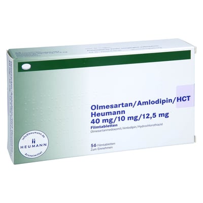 Olmesartan/Amlodipin/HCT Heumann 40 mg/10 mg/12,5 mg