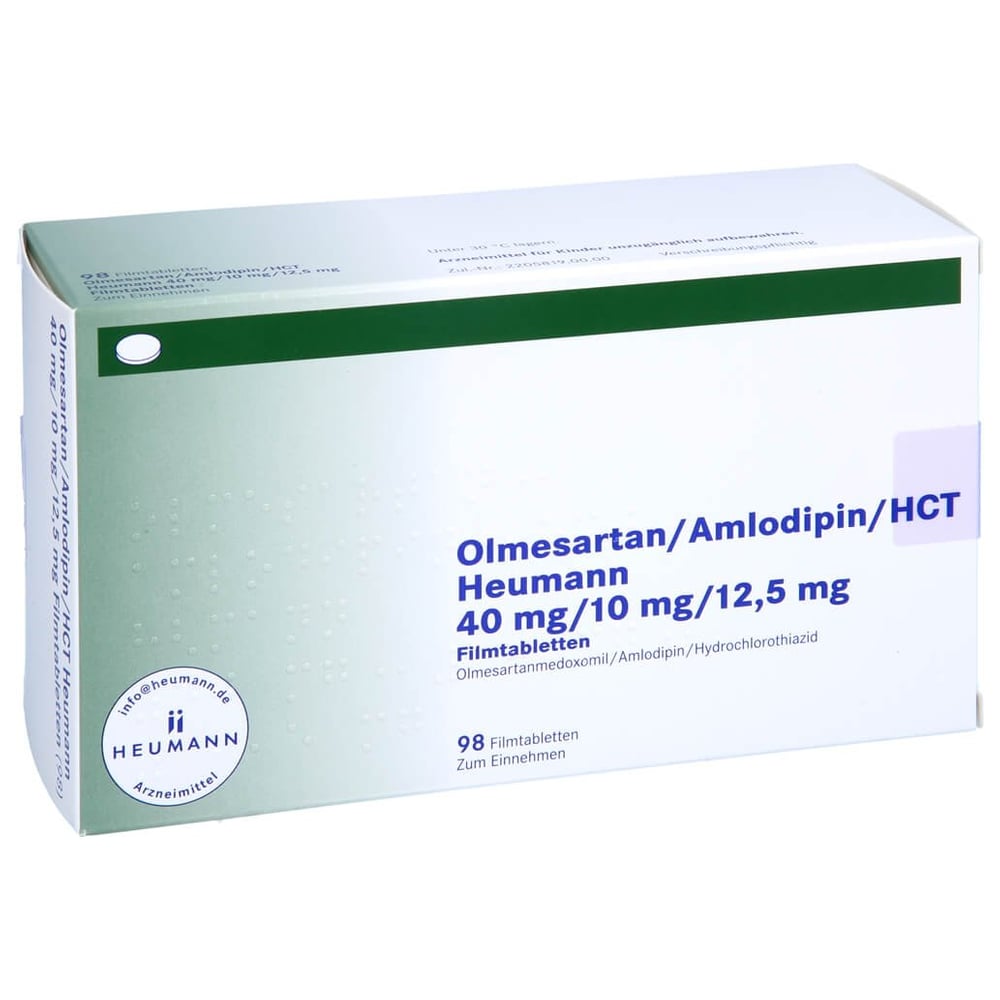 Olmesartan/Amlodipin/HCT Heumann 40 mg/10 mg/12,5 mg