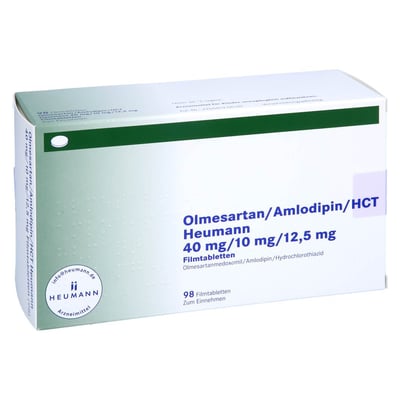 Olmesartan/Amlodipin/HCT Heumann 40 mg/10 mg/12,5 mg