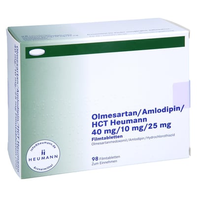 Olmesartan/Amlodipin/HCT Heumann 40 mg/10 mg/25 mg