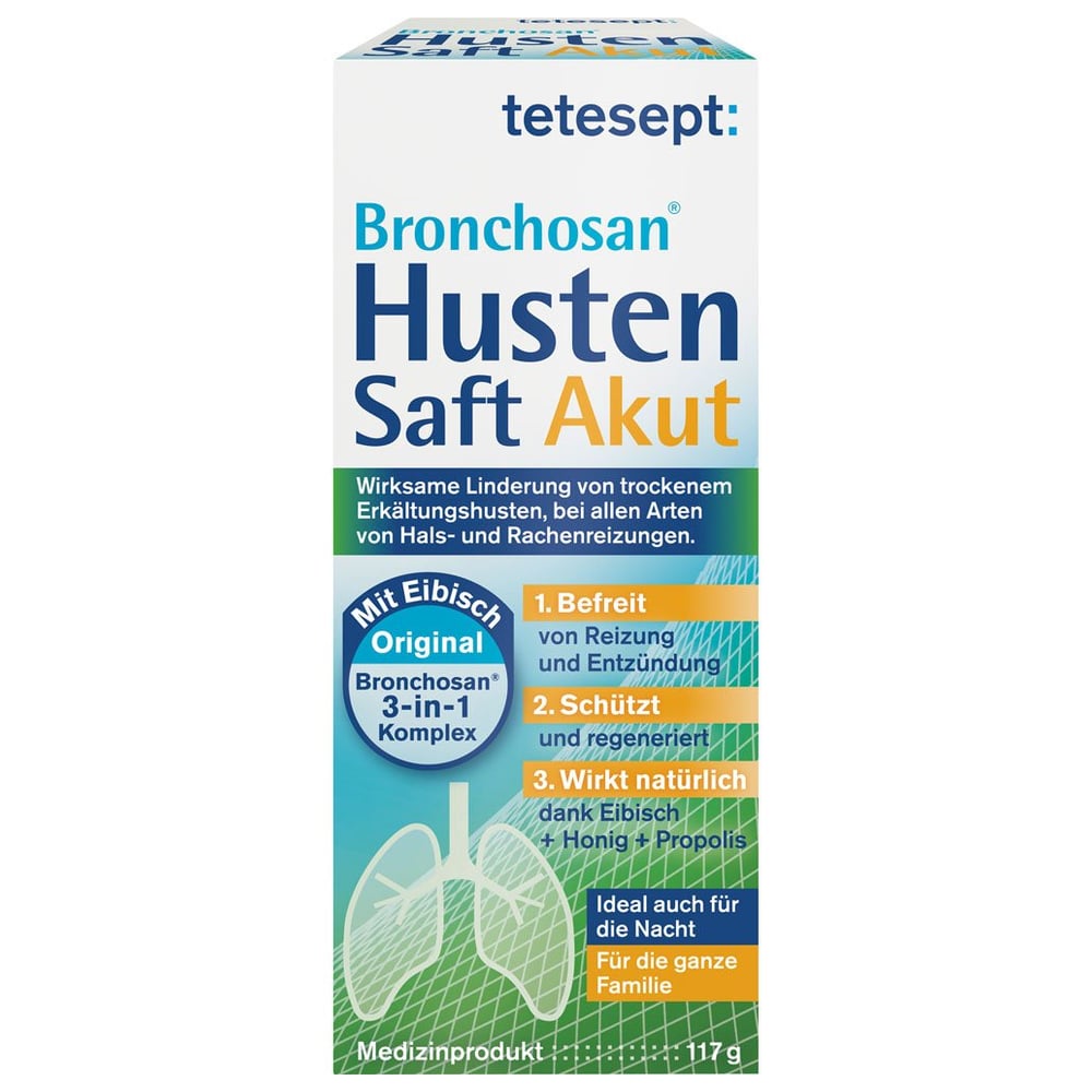Tetesept Bronchosan Husten Akut Saft