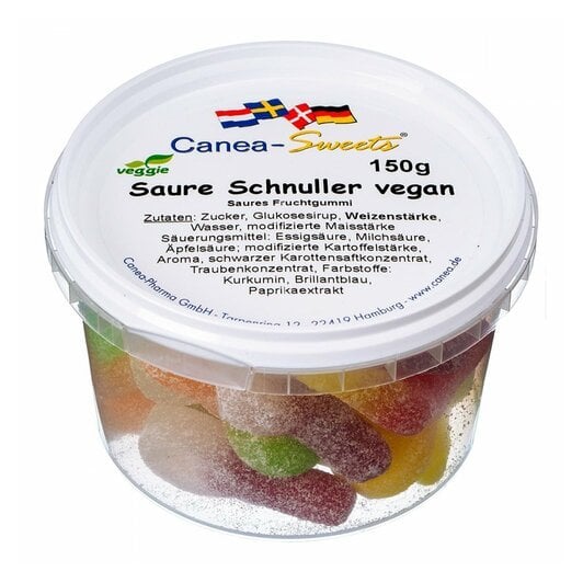 Saure Schnuller Vegan Canea-Sweets