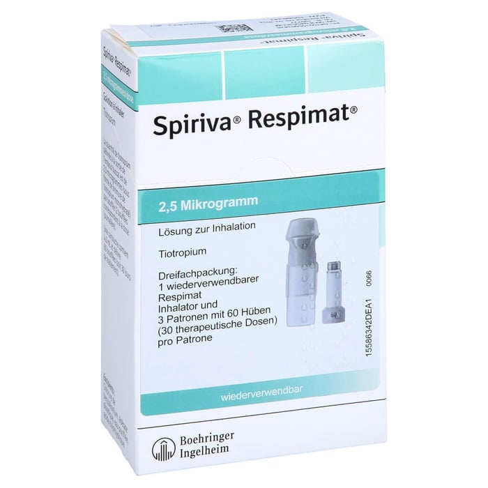 Spiriva Respimat 2,5 Mikrogramm wiederverwendbar