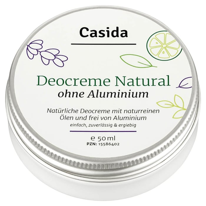 Deocreme ohne Aluminium Natural