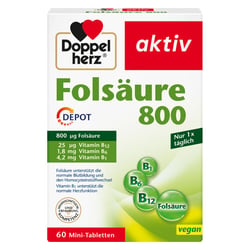 Doppelherz Folsäure 800 Depot
