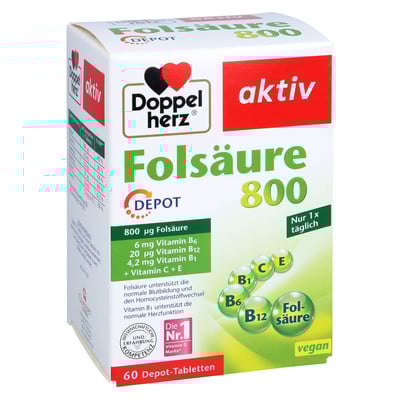 Doppelherz Folsäure 800 Depot