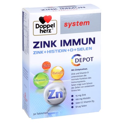 Doppelherz Zink Immun Depot system