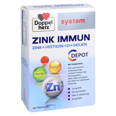 Doppelherz Zink Immun Depot system
