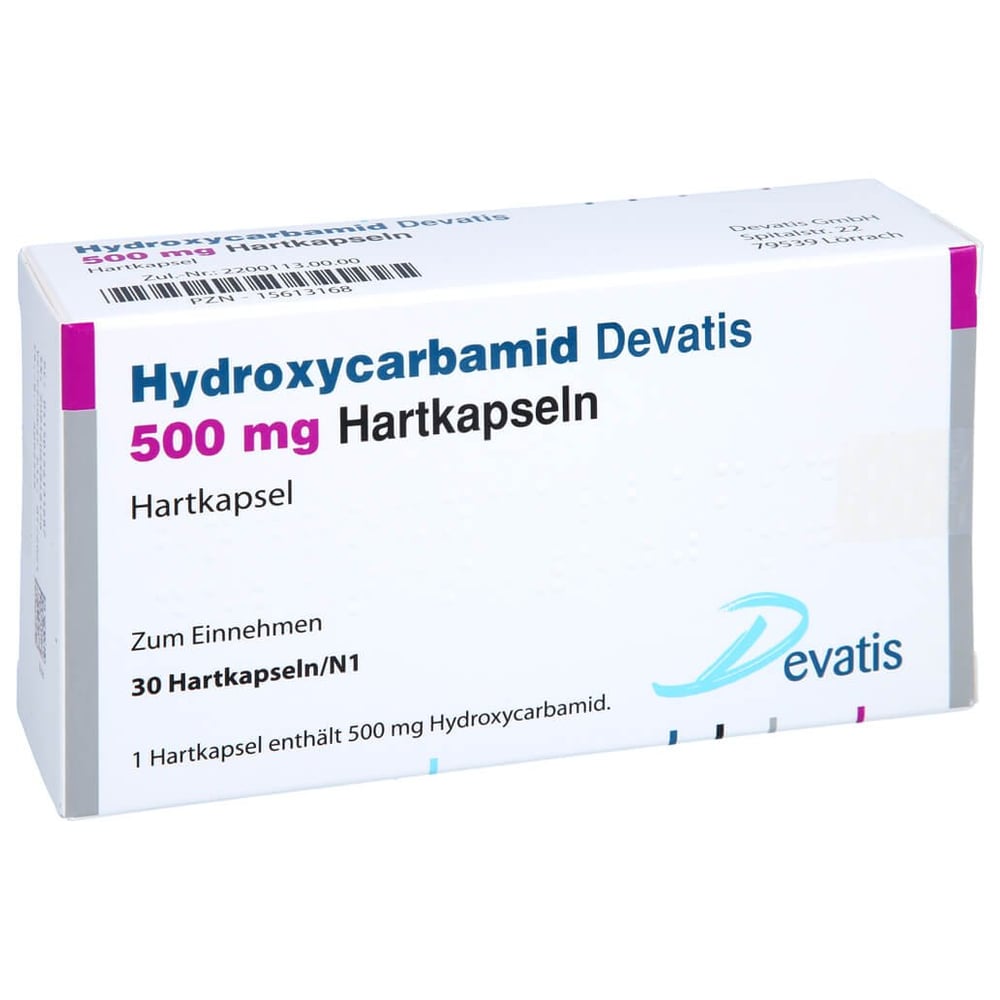 Hydroxycarbamid Devatis 500 mg