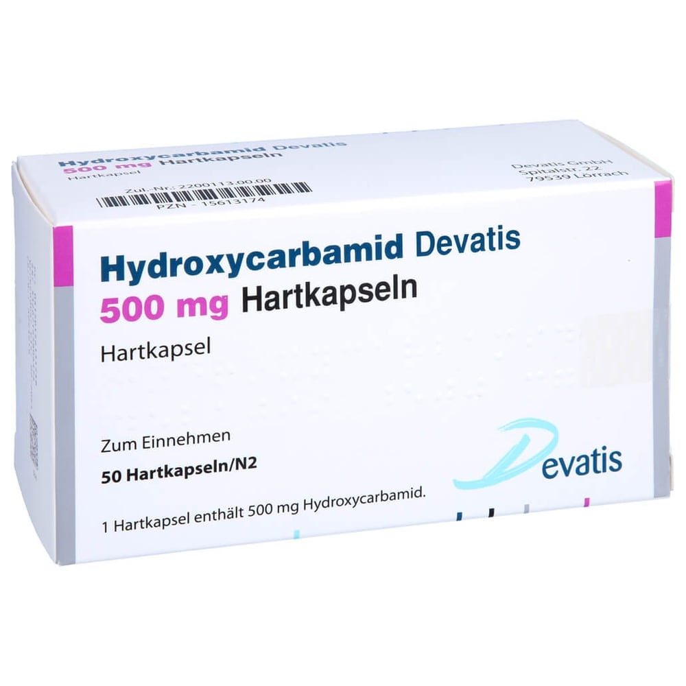 Hydroxycarbamid Devatis 500 mg