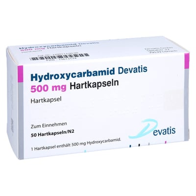 Hydroxycarbamid Devatis 500 mg