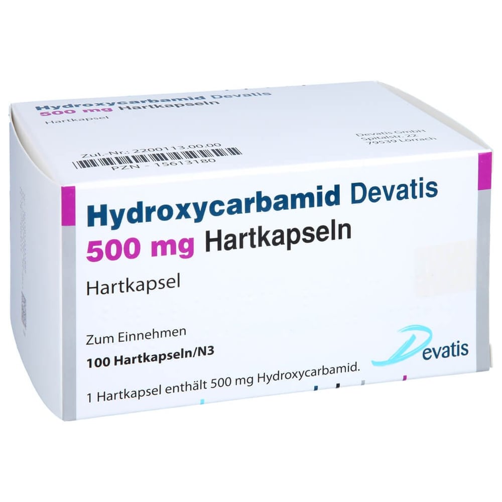 Hydroxycarbamid Devatis 500 mg
