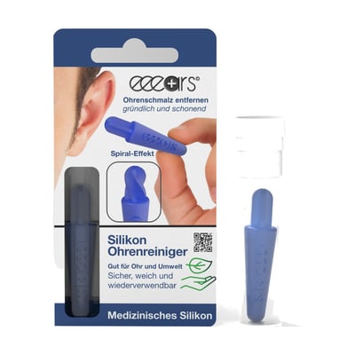 Eeears Ohrenreiniger wiederverwendbar blau Produktbild 1