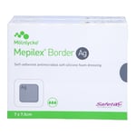 Mepilex Border Ag Schaumverband 7x7,5 cm steril ACA Müller/ADAG Pharma Produktbild 2