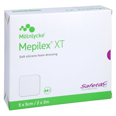 Mepilex Xt 5x5 cm Schaumverband