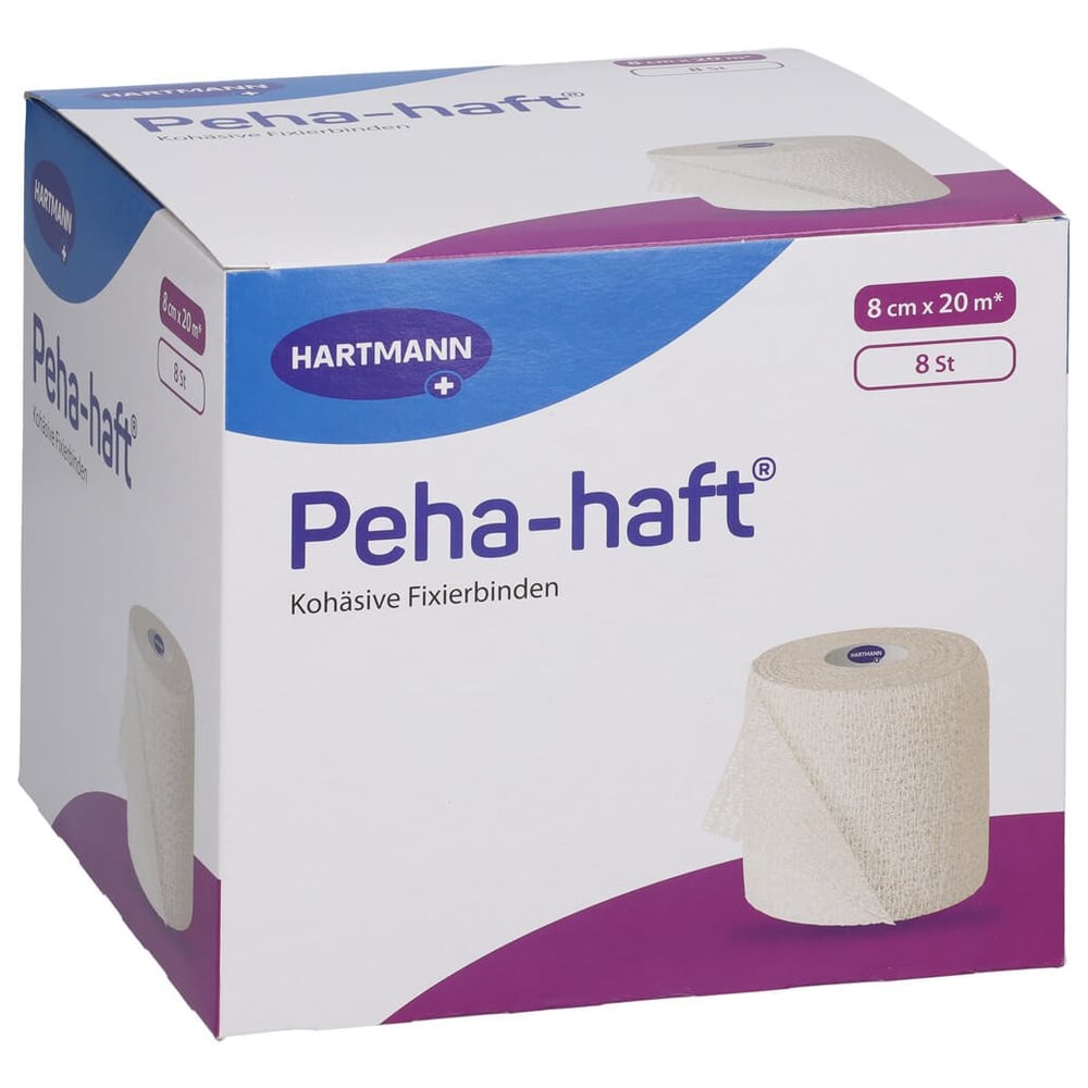 PEHA-HAFT Fixierbinde latexfrei 8 cmx20 m
