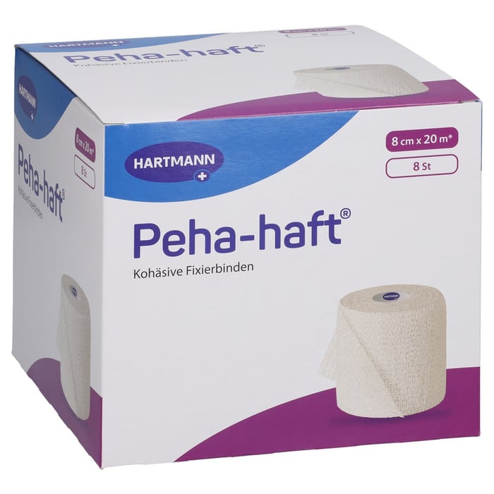 PEHA-HAFT Fixierbinde latexfrei 8 cmx20 m
