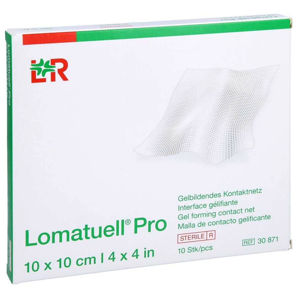 Lomatuell Pro 10x10 cm steril
