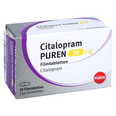 Citalopram PUREN 30 mg