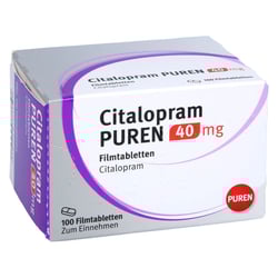 Citalopram PUREN 40 mg