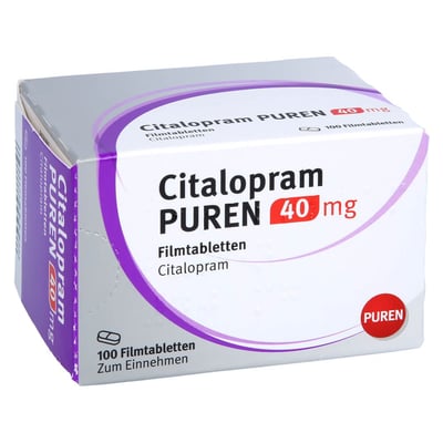 Citalopram PUREN 40 mg