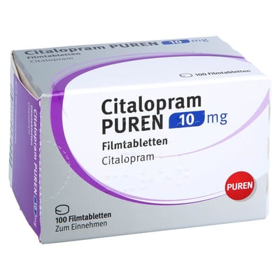 Citalopram PUREN 10 mg