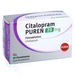 Citalopram PUREN 20 mg