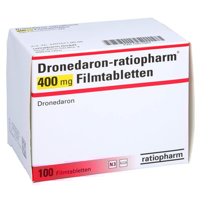 Dronedaron-ratiopharm 400 mg