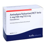 Amlodipin/Valsartan/HCT beta 5 mg/160 mg/12,5 mg Produktbild 1