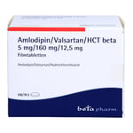 Amlodipin/Valsartan/HCT beta 5 mg/160 mg/12,5 mg Produktbild 2