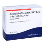Amlodipin/Valsartan/HCT beta 5 mg/160 mg/25 mg Produktbild 1