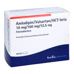 Amlodipin/Valsartan/HCT beta 10 mg/160 mg/12,5 mg Produktbild 1