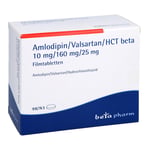 Amlodipin/Valsartan/HCT beta 10 mg/160 mg/25 mg Produktbild 1