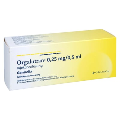 Orgalutran 0.25 mg/0.5 ml Injektionslösung
