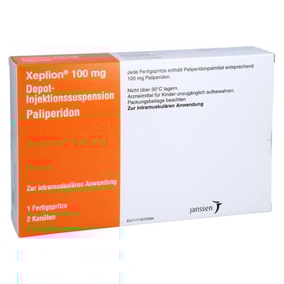 Xeplion 100 mg Depot-InjektionssuFertigspr.