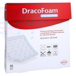 Dracofoam Infekt haft sensitiv Wundauf.12,5x12,5cm