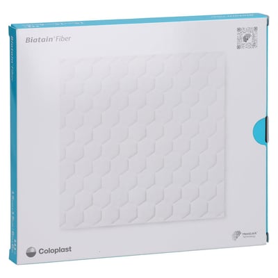 Biatain Fiber 15x15 cm Faserverband Coloplast