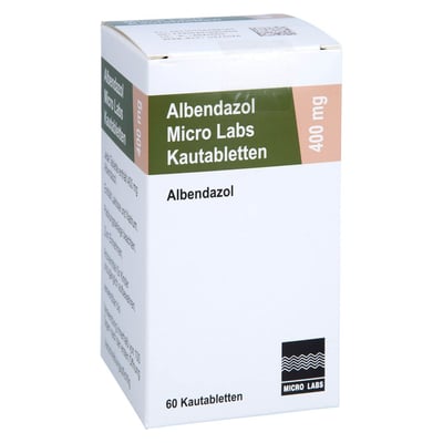 Albendazol Micro Labs 400 mg Kautabletten