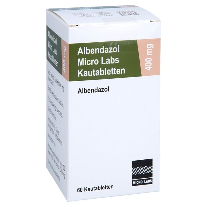 Albendazol Micro Labs 400 mg Kautabletten
