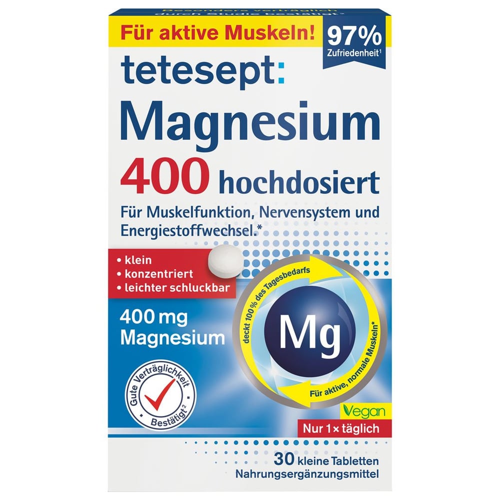 Tetesept Magnesium 400 hochdosiert Tabletten