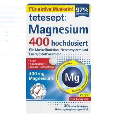 Tetesept Magnesium 400 hochdosiert Tabletten
