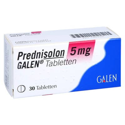 Prednisolon 5 mg GALEN Tabletten