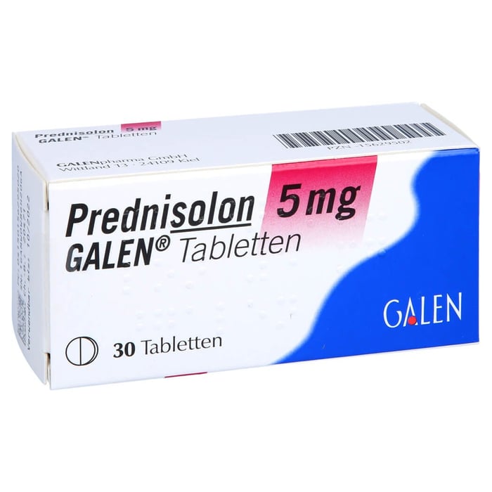 Prednisolon 5 mg GALEN Tabletten